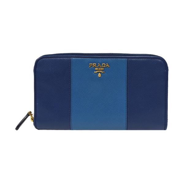 Calfskin Wallet Blue