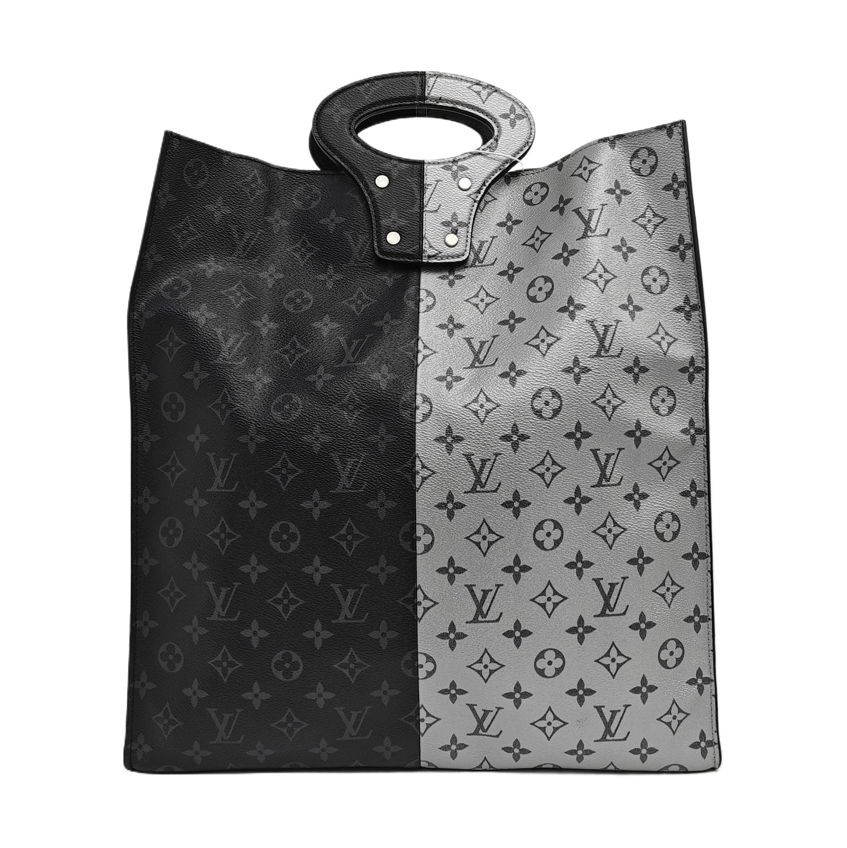 Monogram Coated Canvas Tote Bag Multicolor