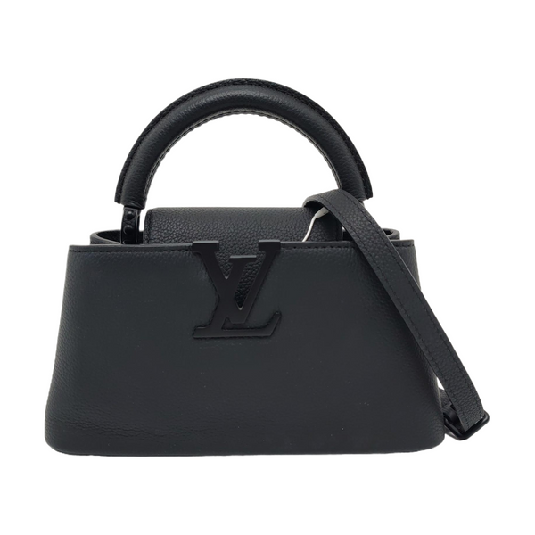 CAPUCINES Mini Calfskin Black