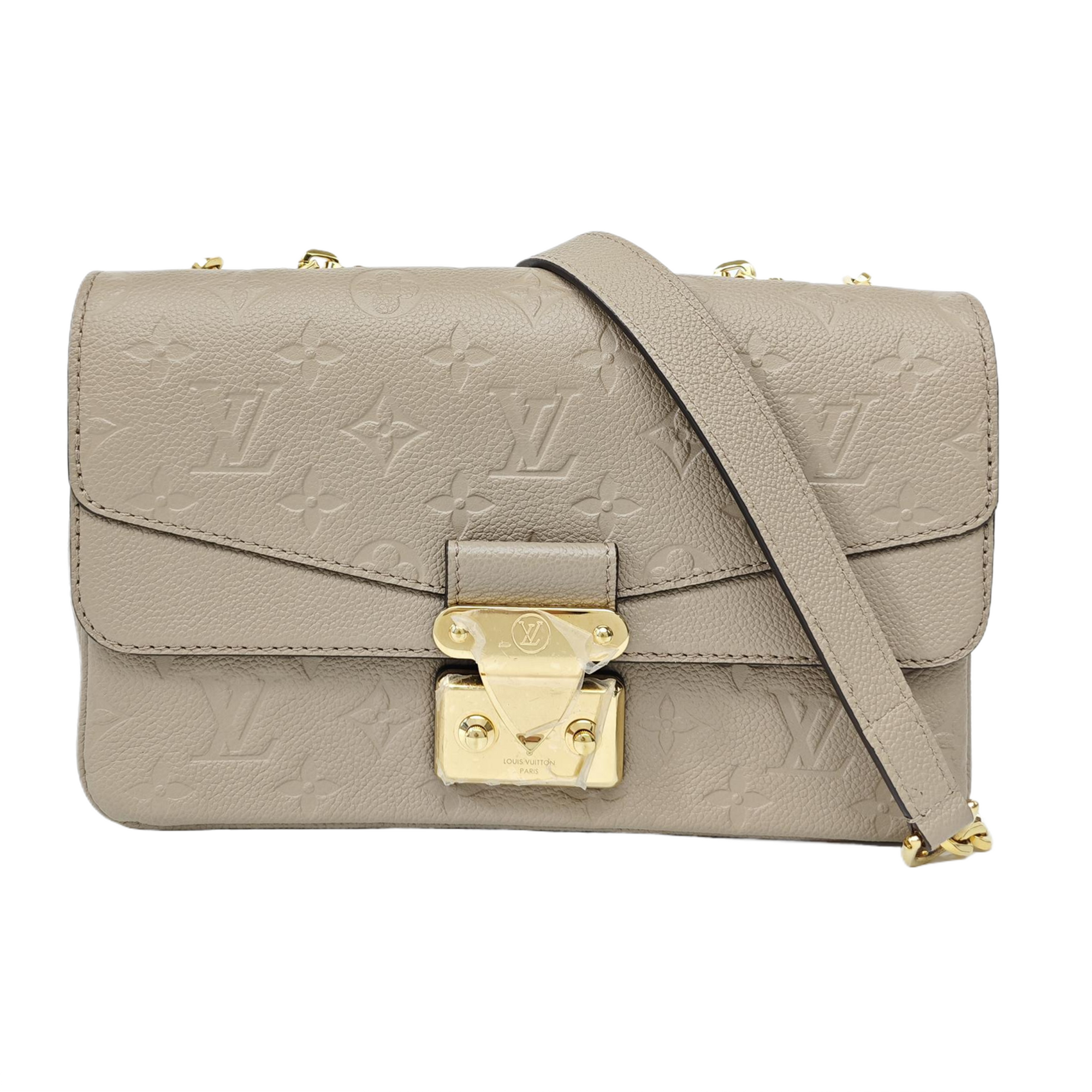 MARCEAU Monogram Calfskin Gray