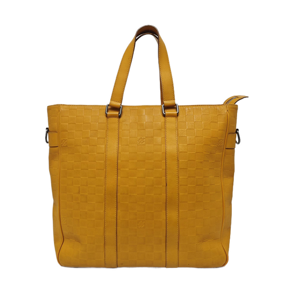 TADAO PM Damier Calfskin Yellow