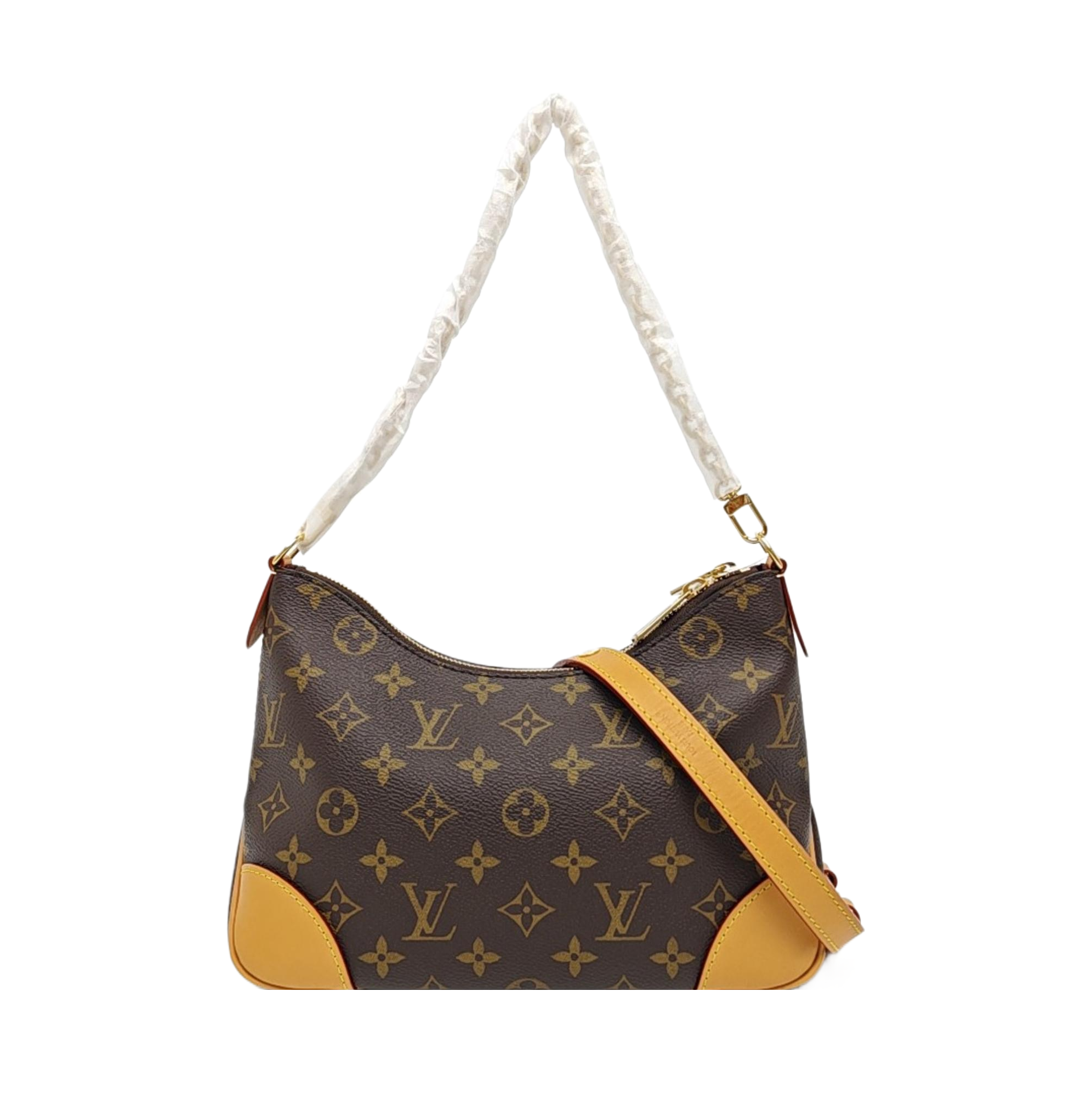 BOULOGNE Monogram Coated Canvas Brown