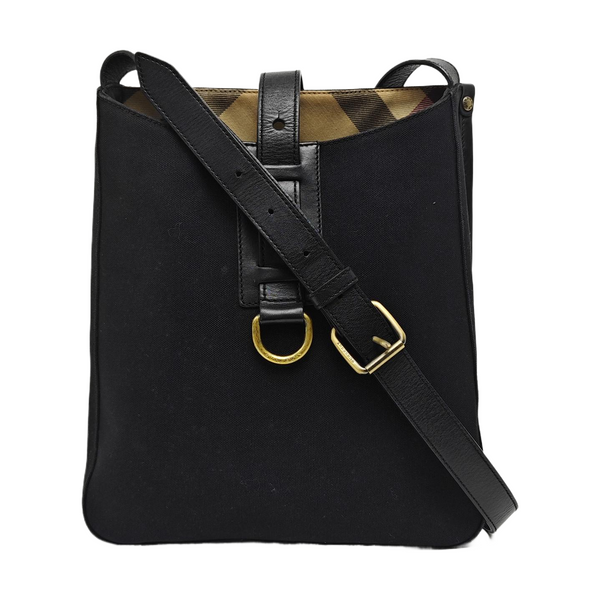 Canvas Shoulder Bag Black
