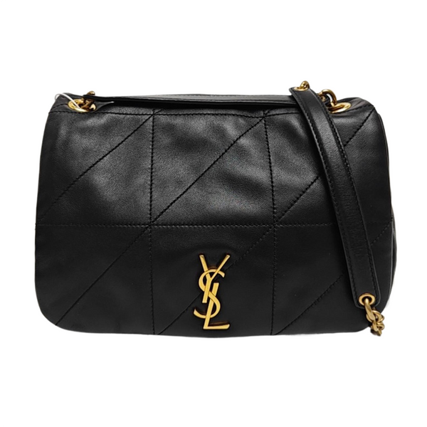 JAMIE Small Quilted Lambskin Black