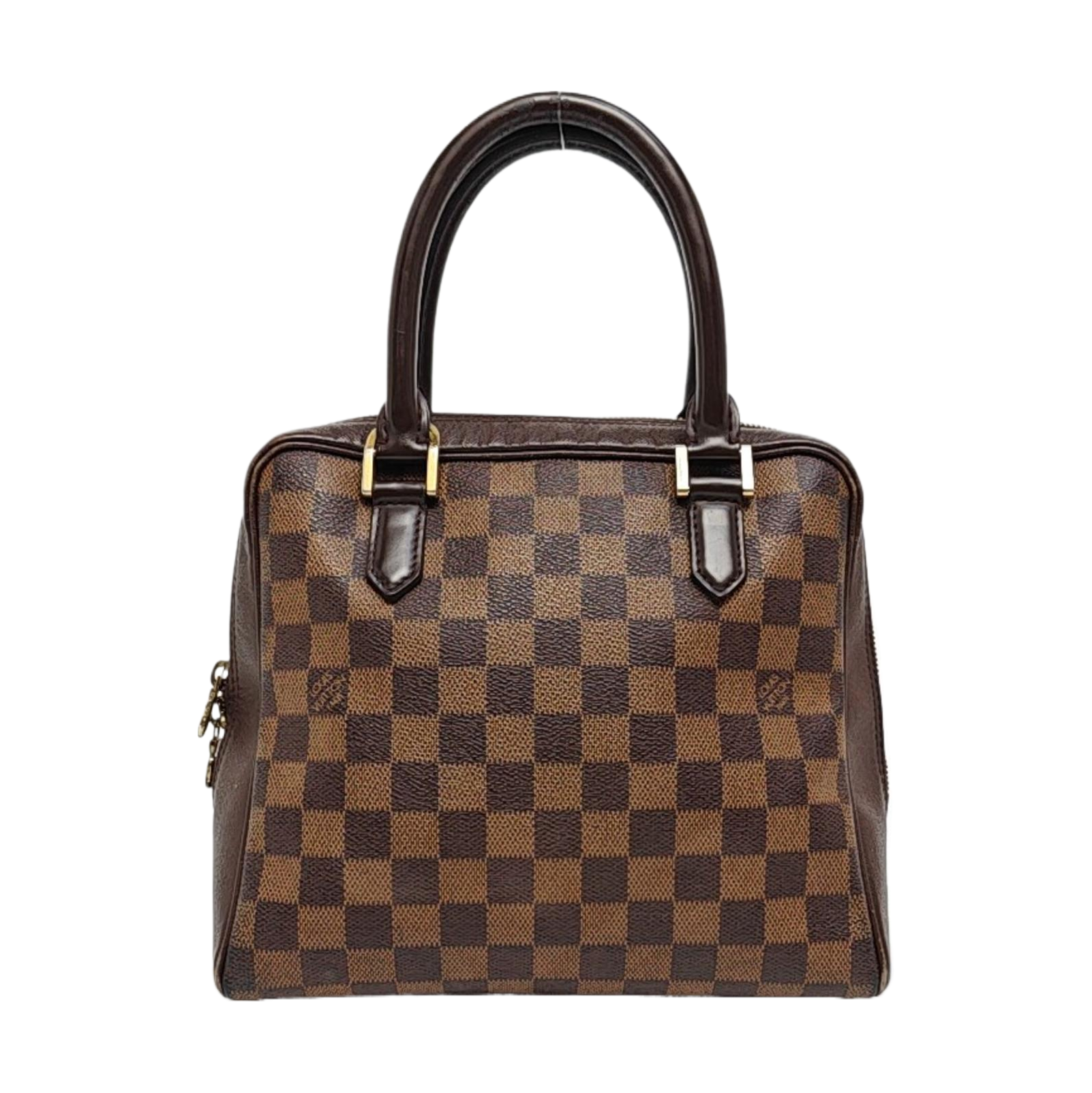 BRERA Damier Ebene Coated Canvas Brown