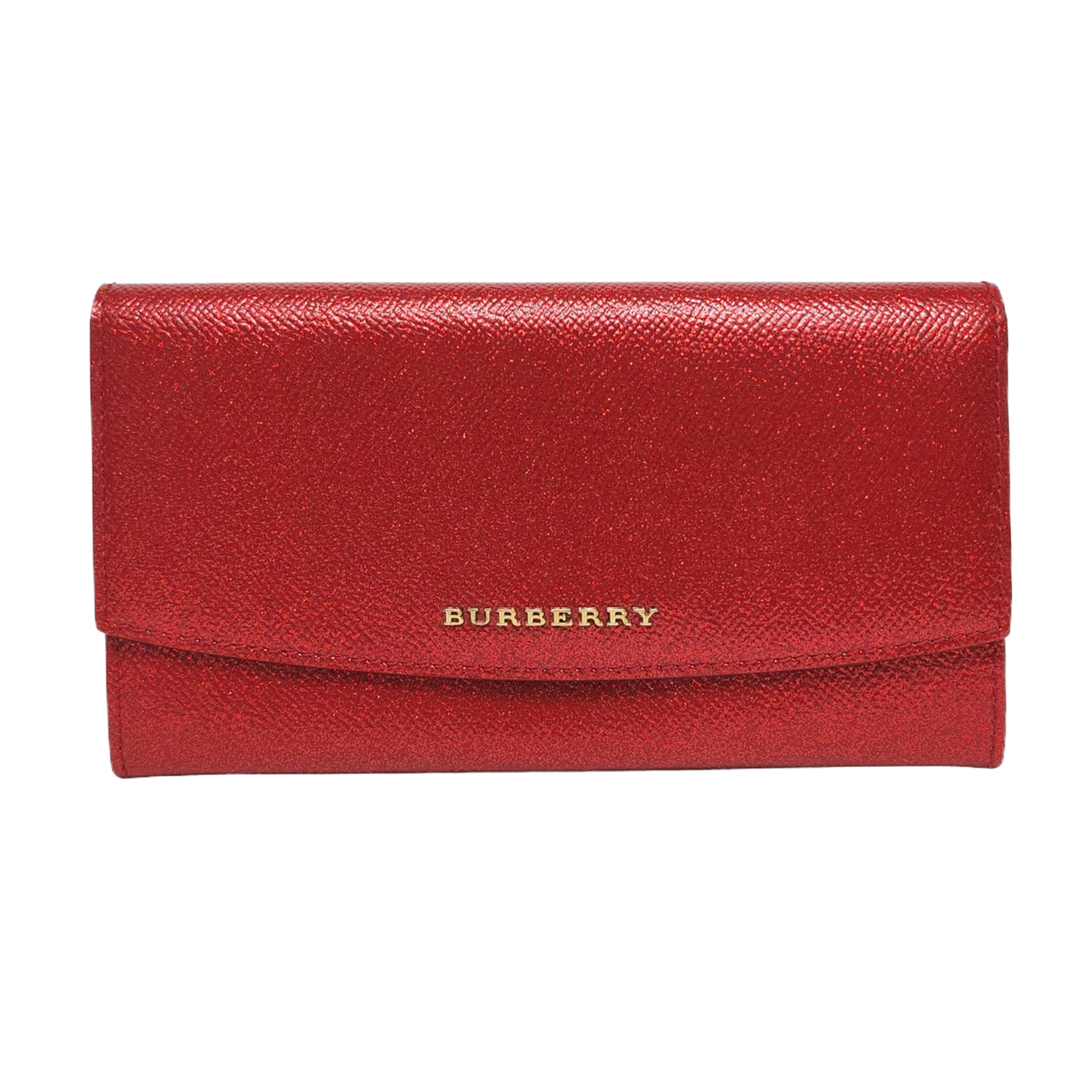 Patent Leather Wallet Red