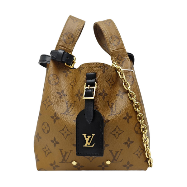 ATLANTIS PM Monogram Coated Canvas Brown