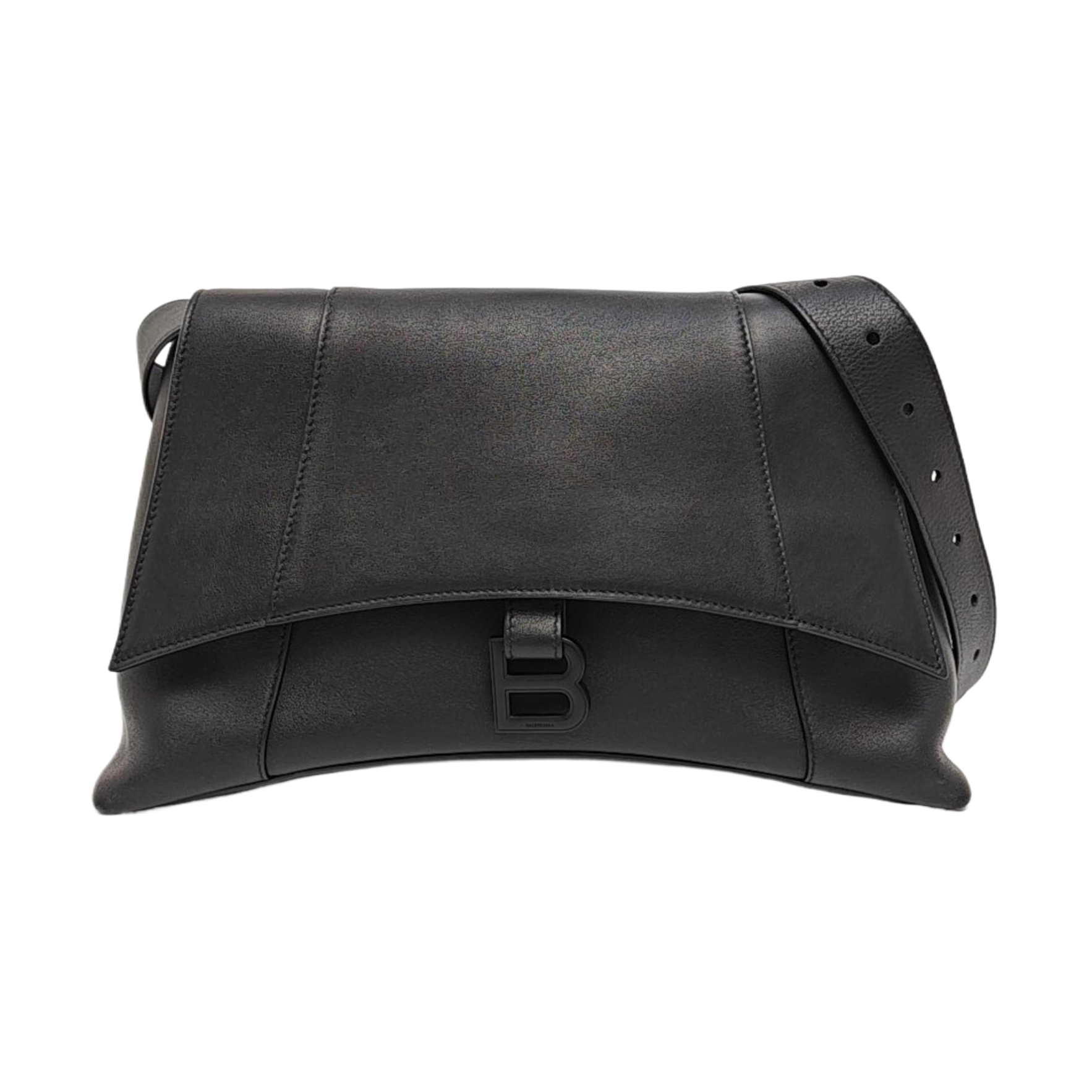 Downtown Medium Calfskin Black