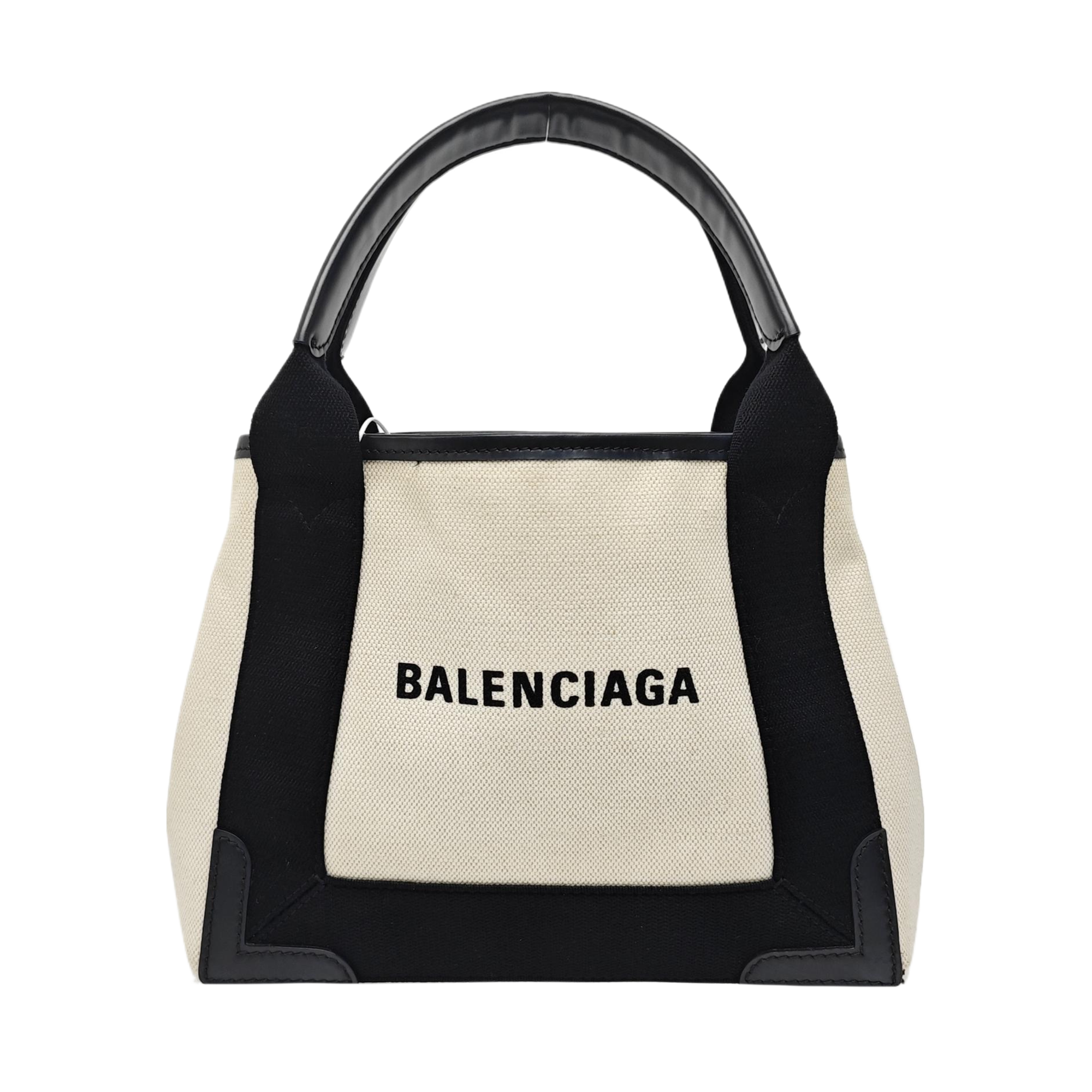Navy Mini Canvas White