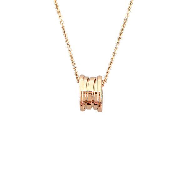 B.ZERO1 18k Rose Gold Necklace
