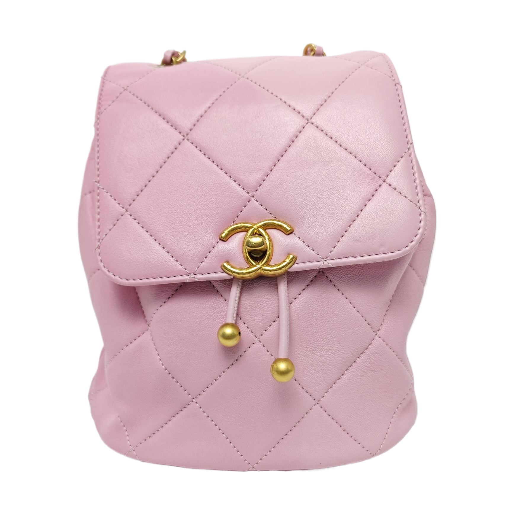 24S Quilted Lambskin Pink
