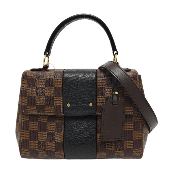 BOND STREET BB Damier Ebene Coated Canvas Brown