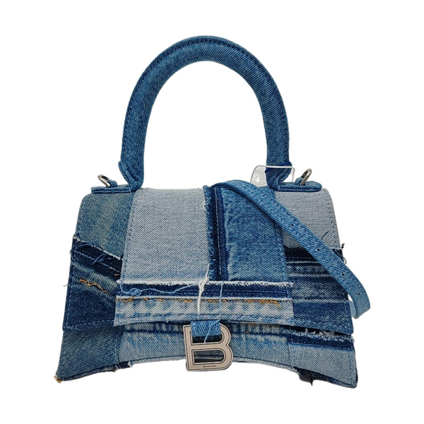 Hourglass S Quilted Denim Blue