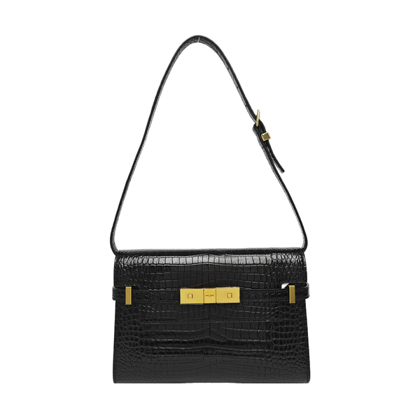 MANHATTAN Small Calfskin Black