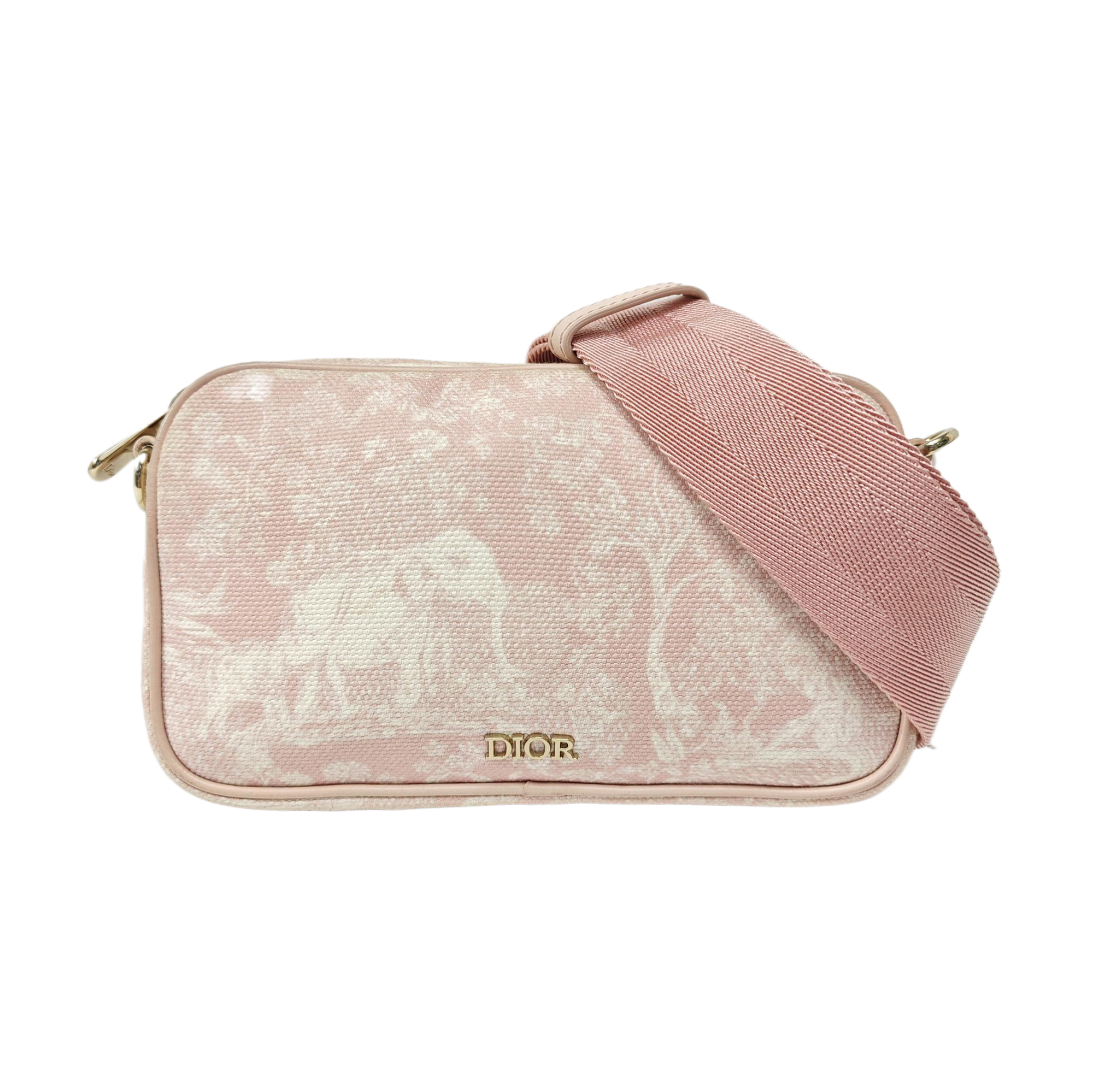 Canvas Shoulder Bag Pink