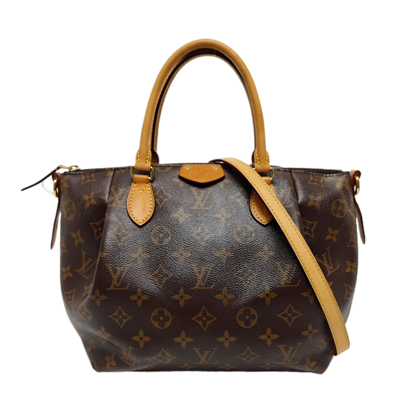 TURENNE PM Monogram Coated Canvas Brown
