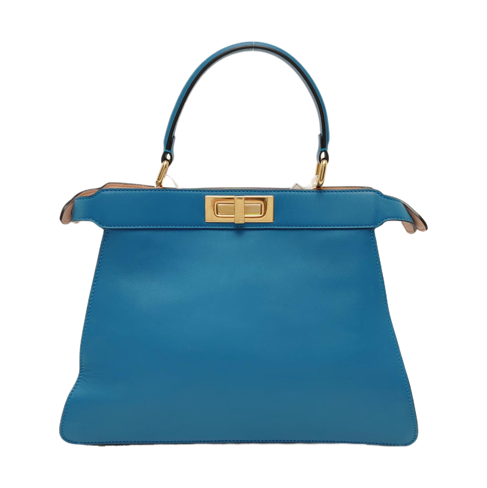 Authenticated pre-owned  Peekaboo Calfskin Blue - Shoulder Bag at Looply