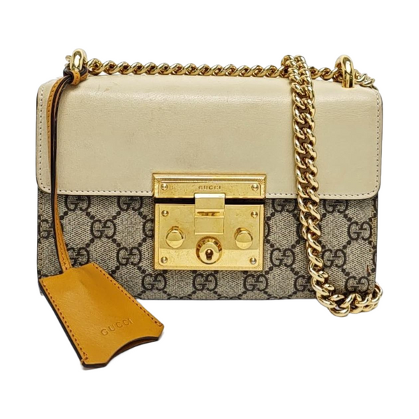 Padlock Small Coated Canvas Multicolor