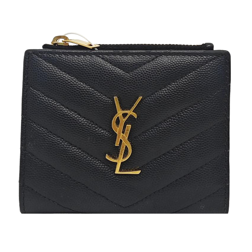 MONOGRAM Quilted Calfskin Black Wallet