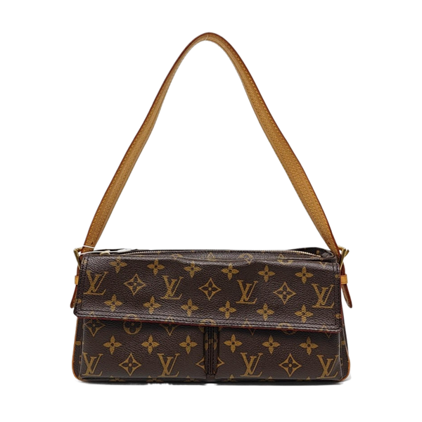 VIVA CITE Monogram Coated Canvas Brown