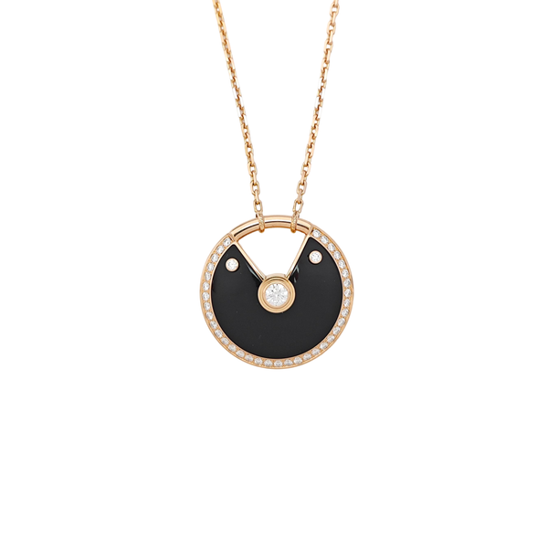 AMULETTE DE CARTIER 18k Rose Gold Necklace