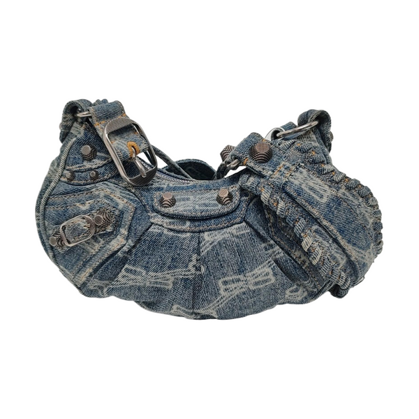 Le Cagole Small Denim Blue