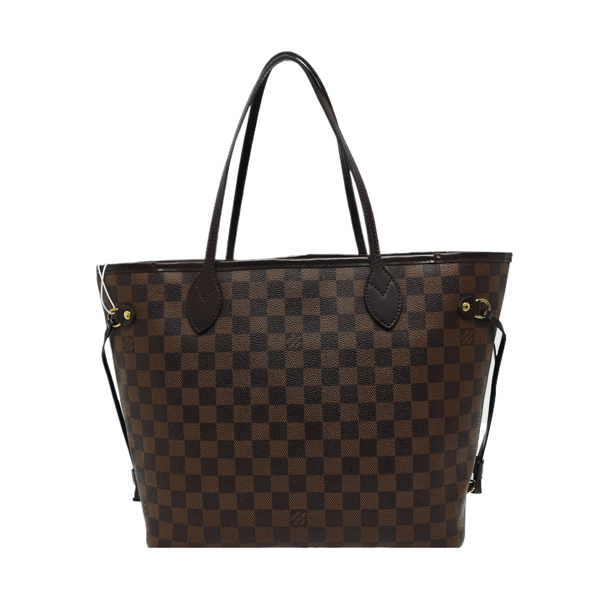 NEVERFULL MM Coated Canvas Brown