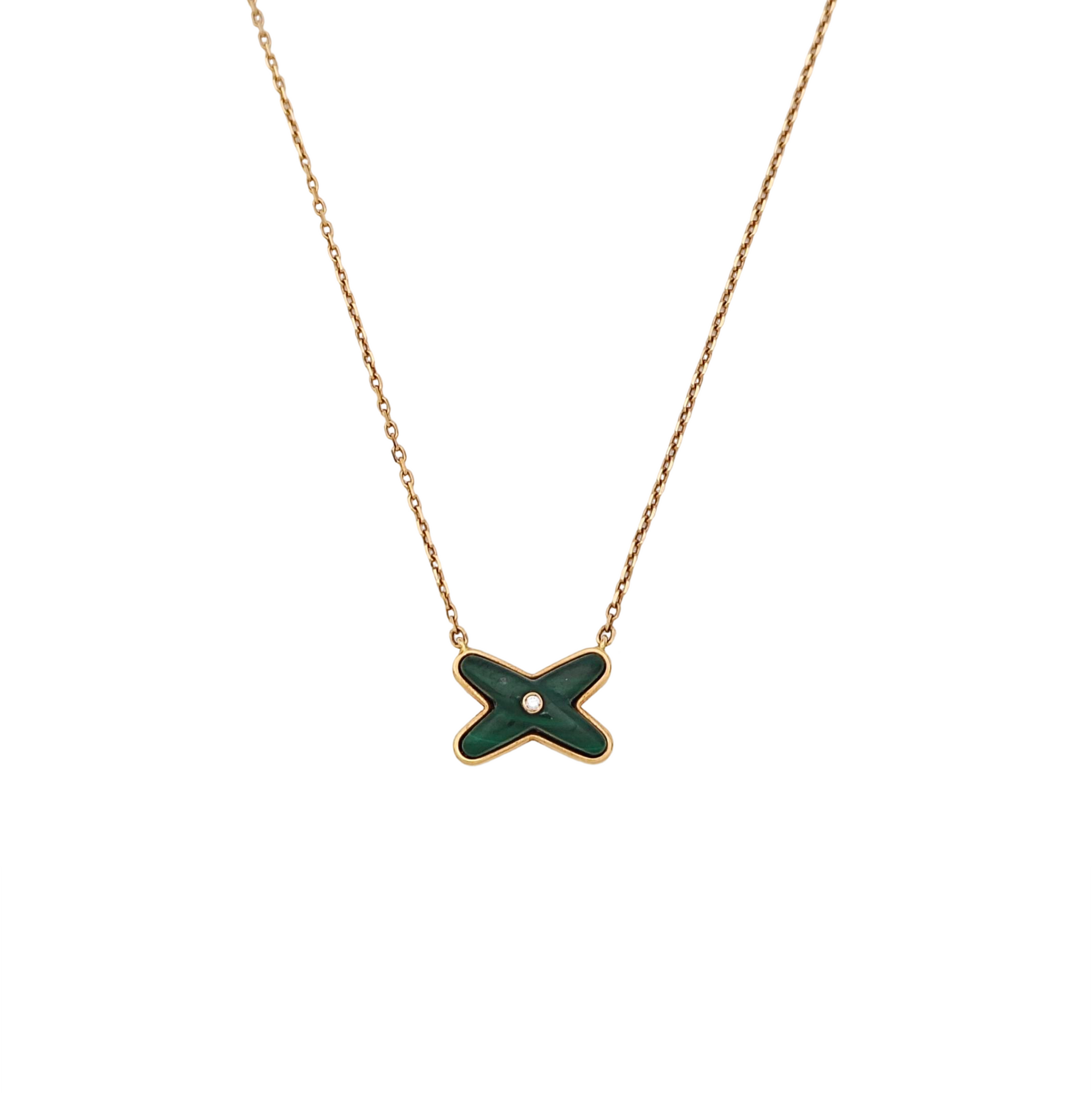 Jeux De Liens 18k Rose Gold Necklace
