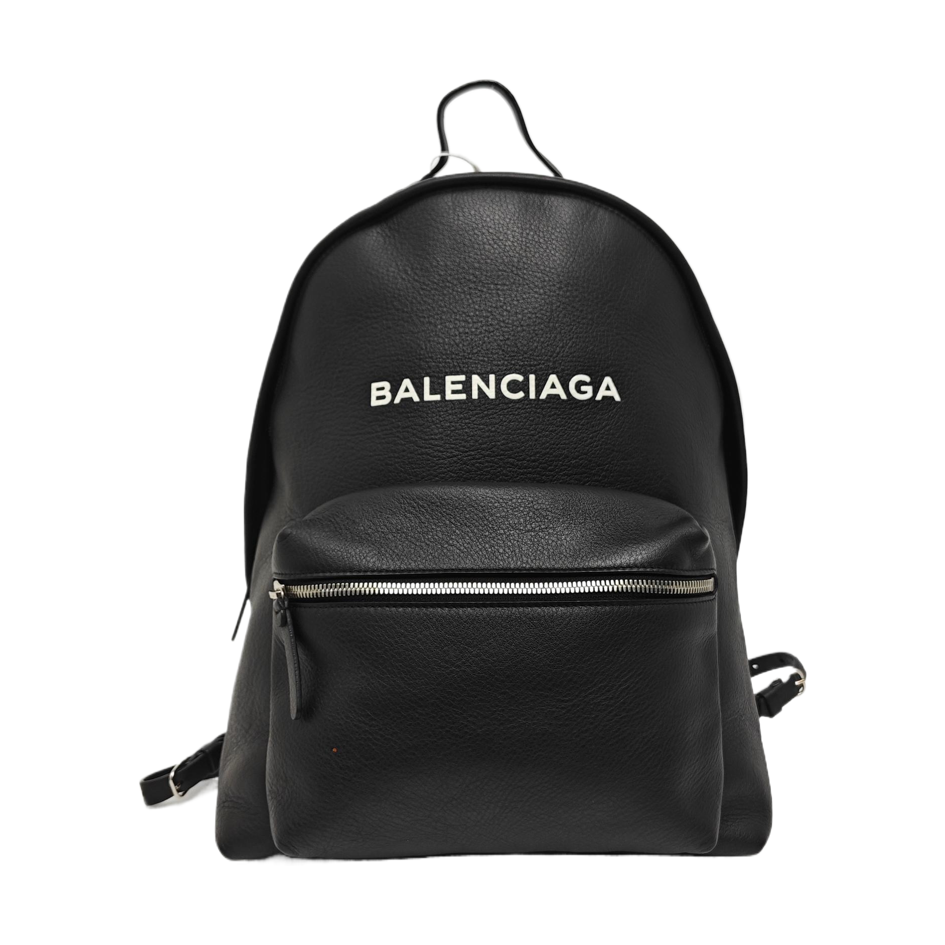 Calfskin Backpack Large Black