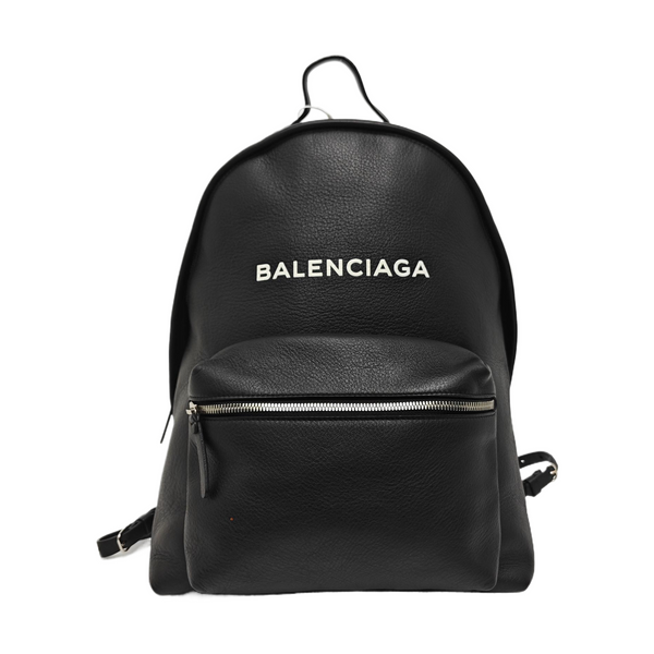 Calfskin Backpack Large Black