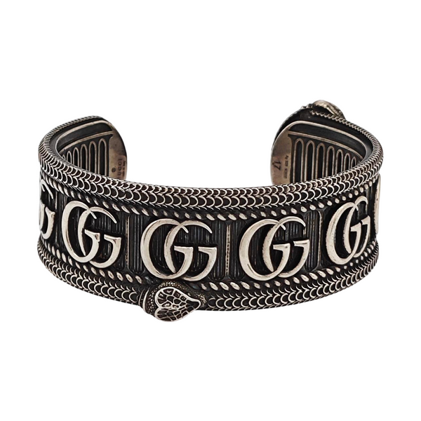 925 Sterling Silver Gray Bangle