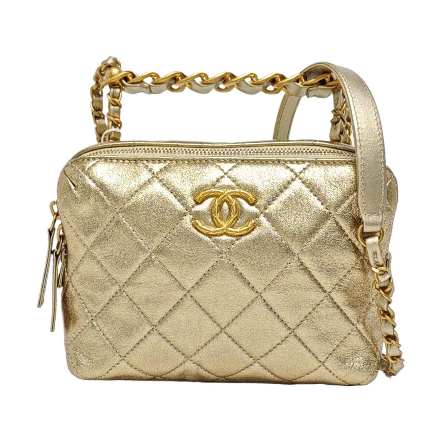 Quilted Lambskin Gold