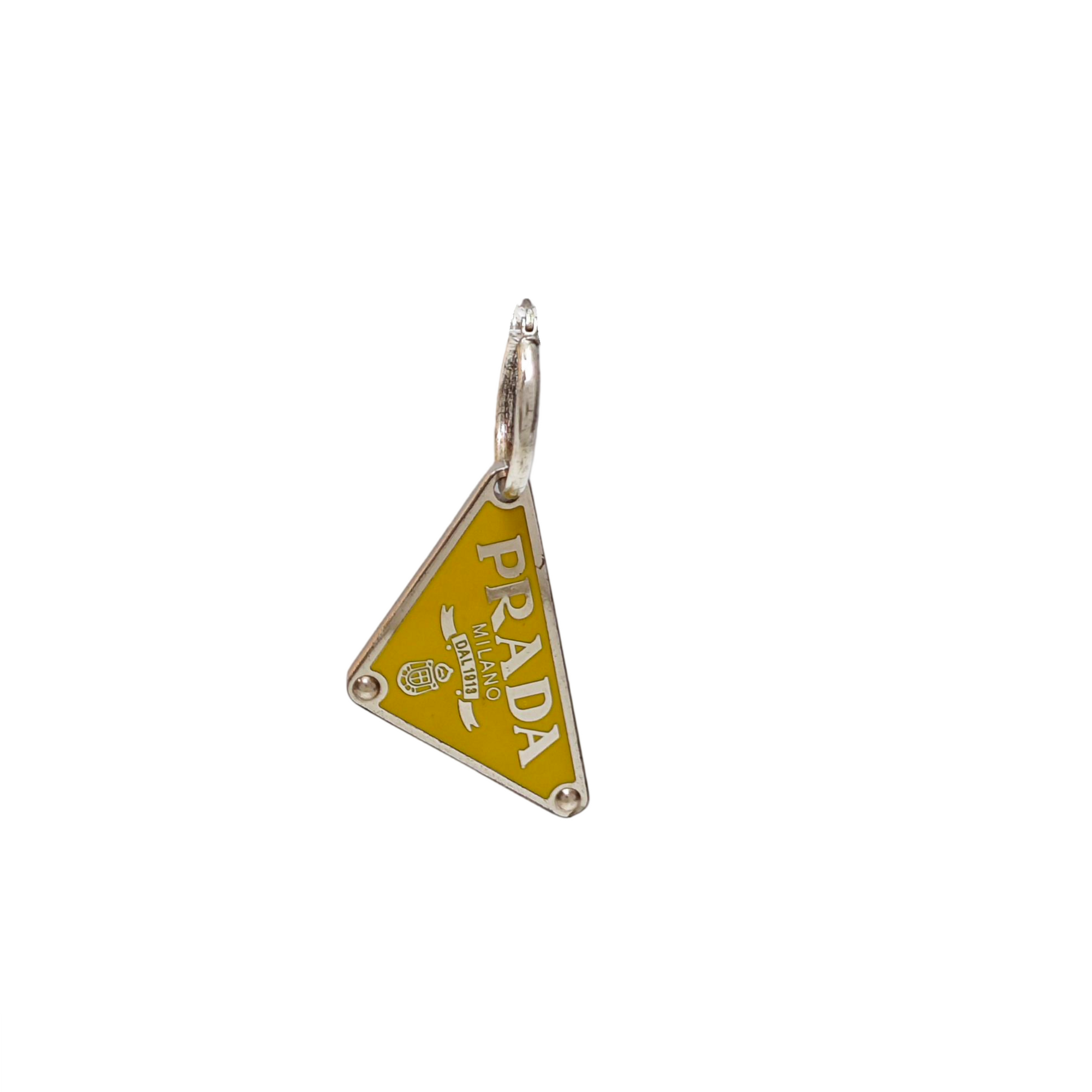 925 Sterling Silver Yellow Stud Earrings