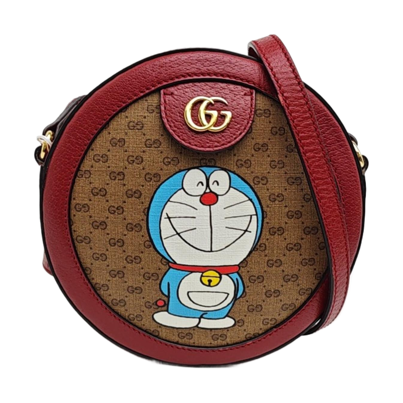 Doraemon X Gucci Monogram Coated Canvas Multicolor