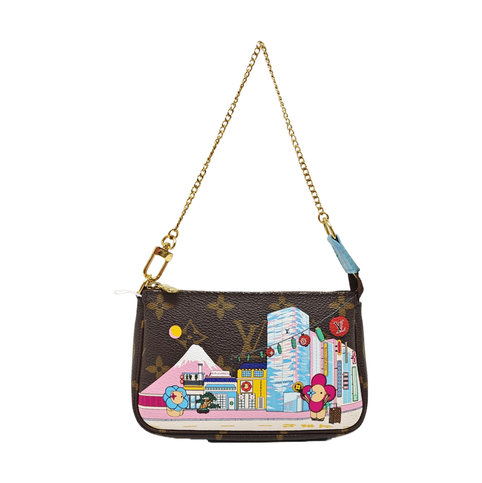 ACCESSOIRES Mini Monogram Coated Canvas Brown