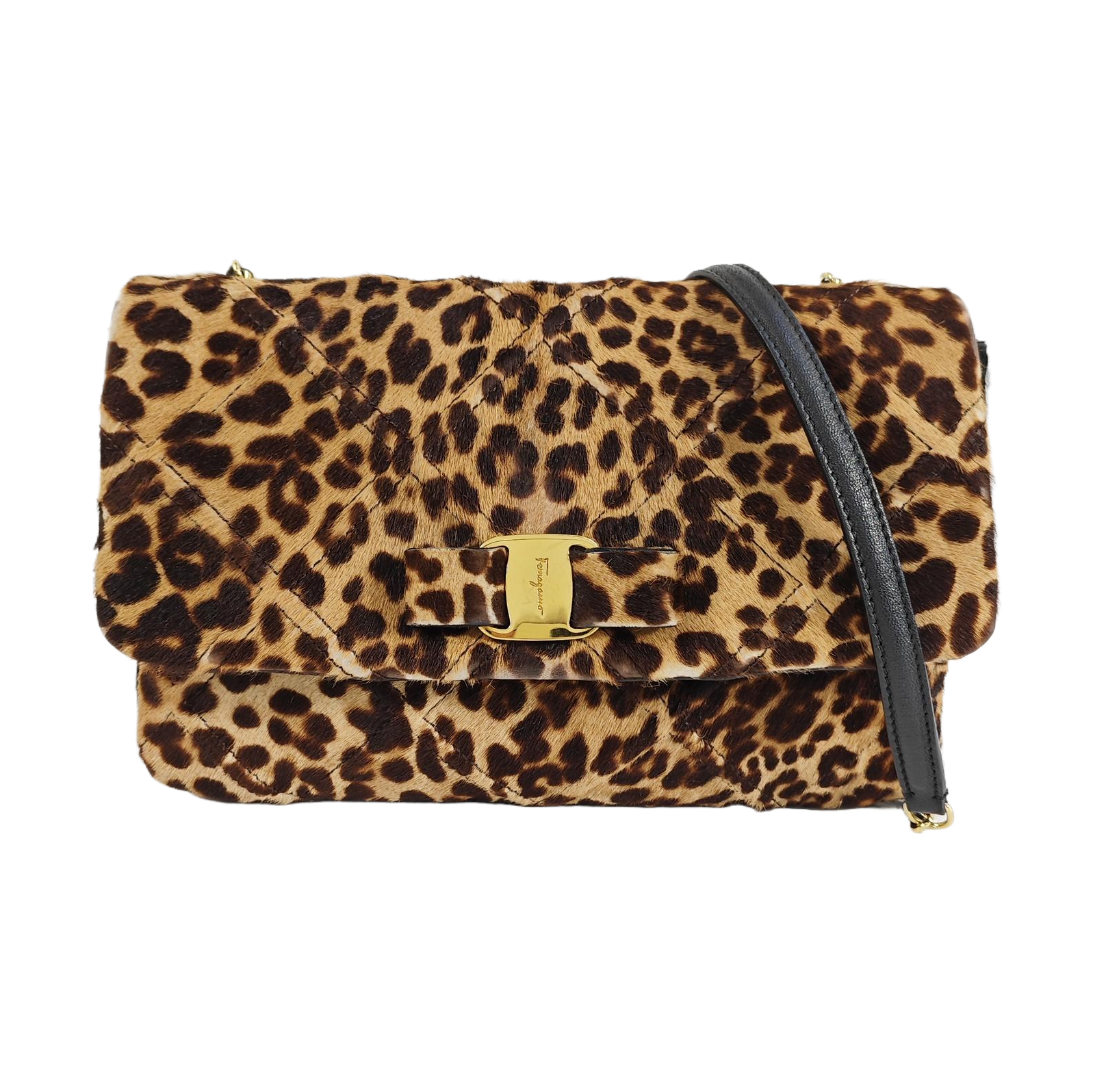 Horsehair Shoulder Bag Brown