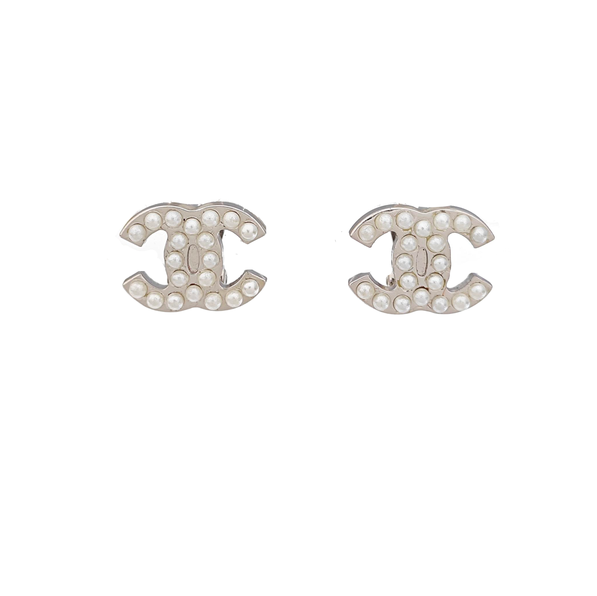Metal Silver Clip On Earrings