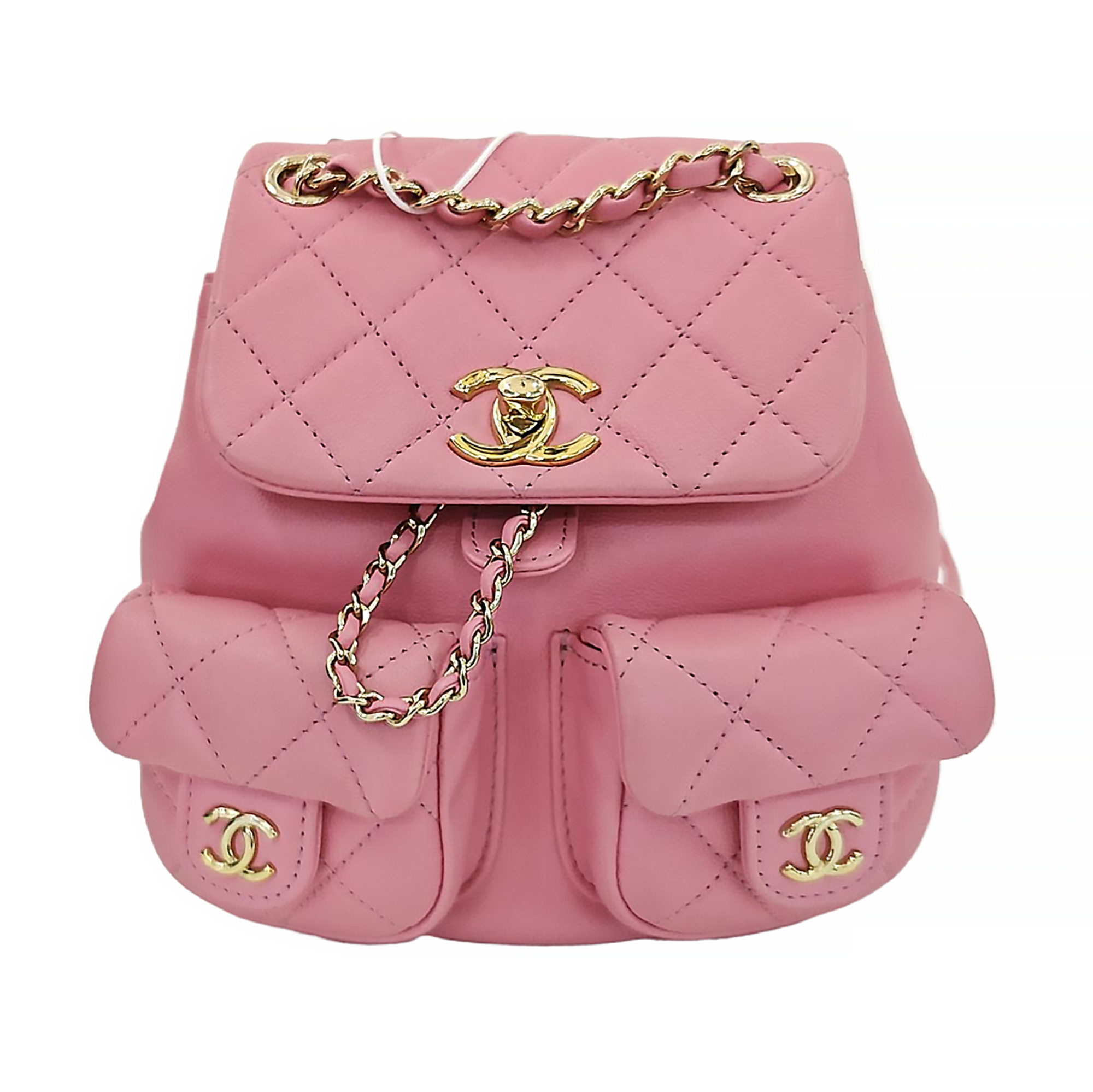 DUMA Quilted Calfskin Pink