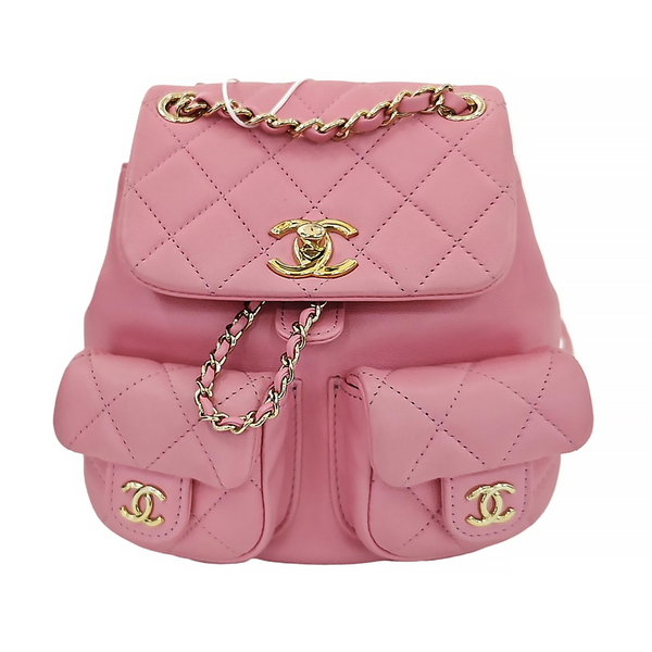 DUMA Quilted Calfskin Pink