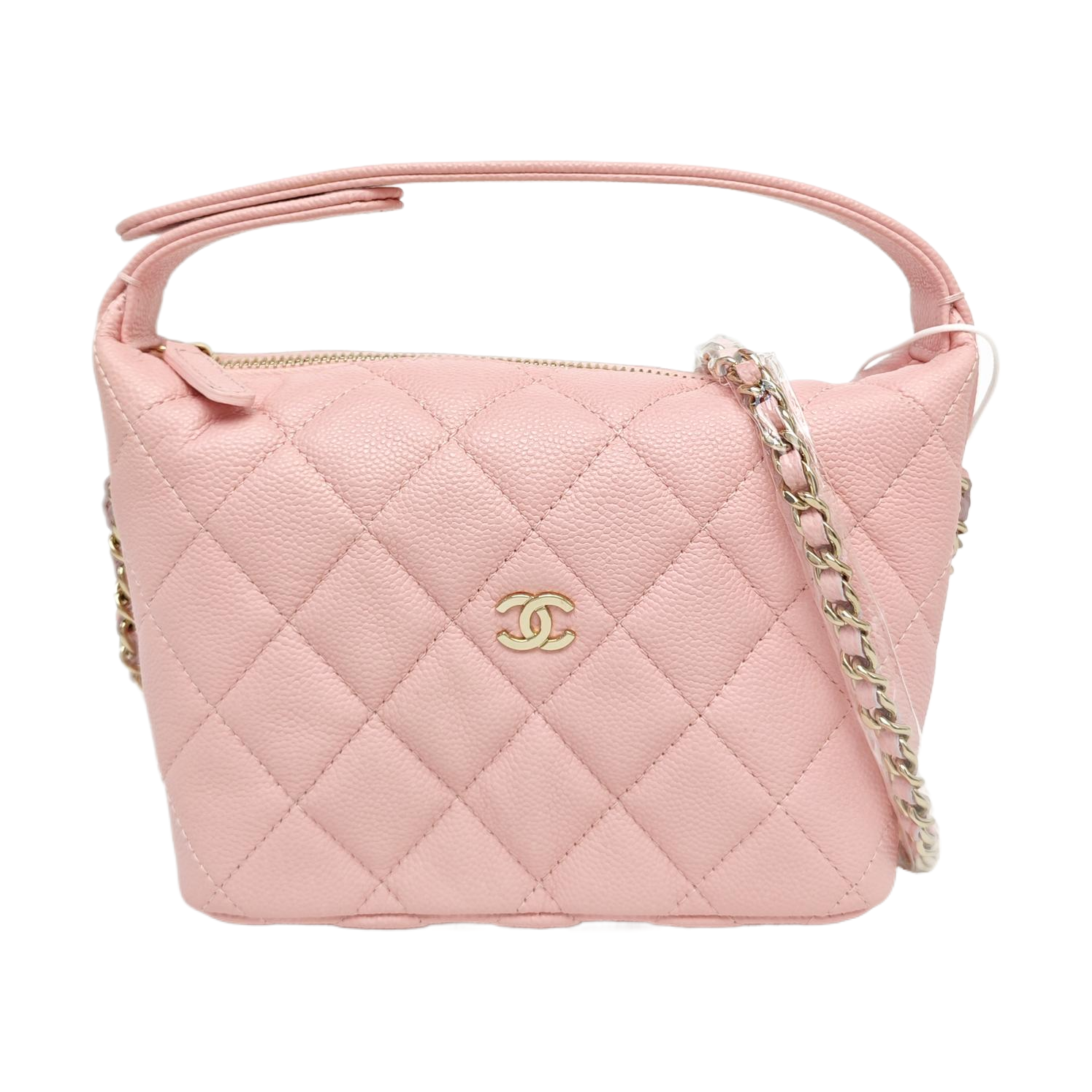 HOBO Quilted Grained Calfskin Pink