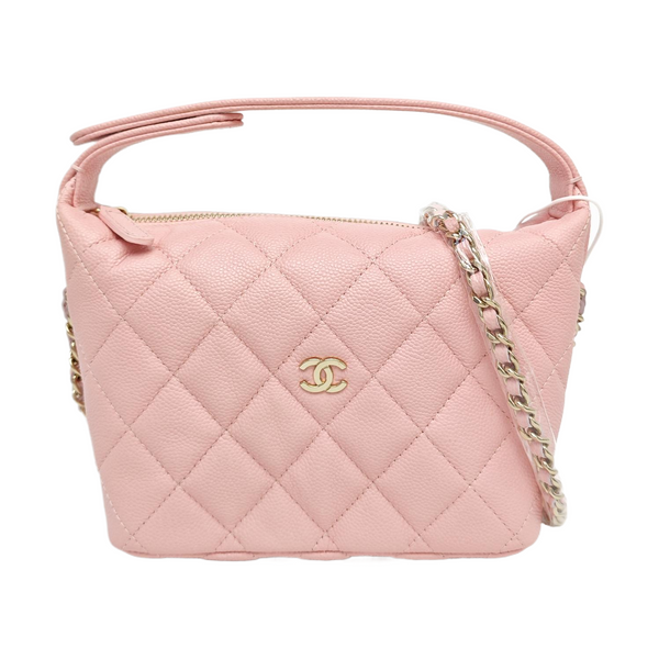 HOBO Quilted Grained Calfskin Pink