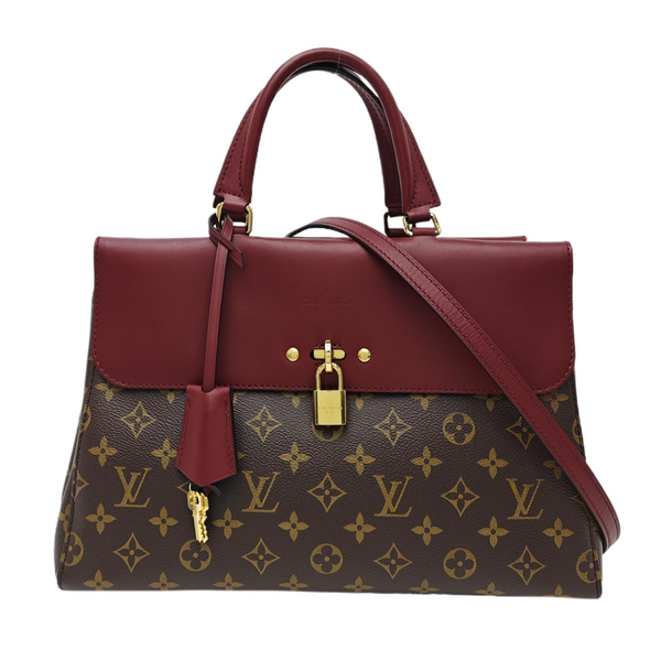 VÉNUS Monogram Coated Canvas Brown
