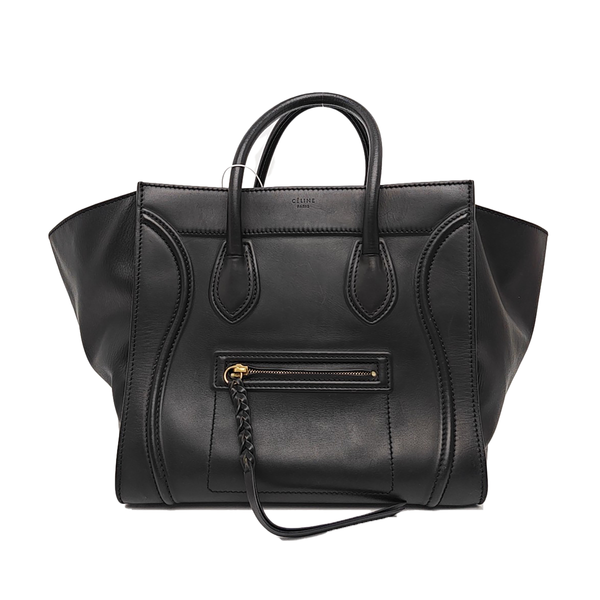 PHANTOM Medium Calfskin Black