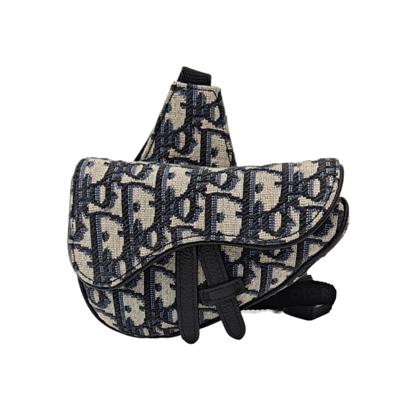 Saddle Mini Oblique Canvas Beige