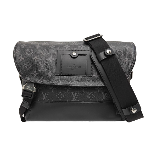 VOYAGER PM Monogram Coated Canvas Black