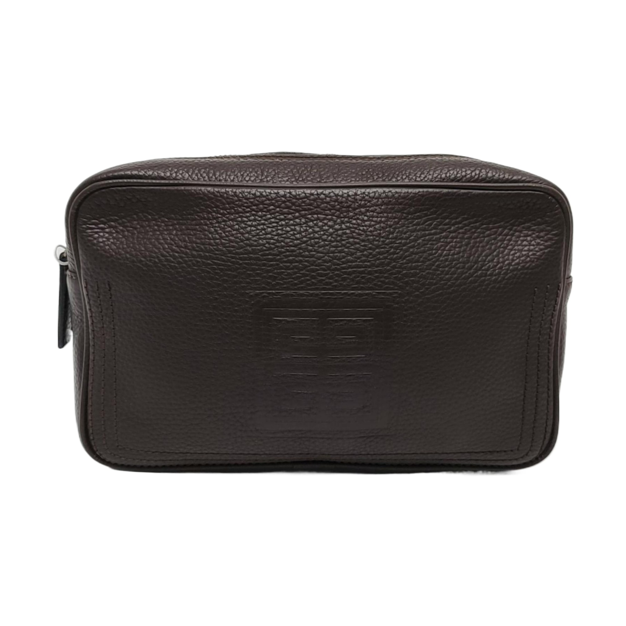 Leather Clutch Brown