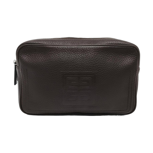 Leather Clutch Brown