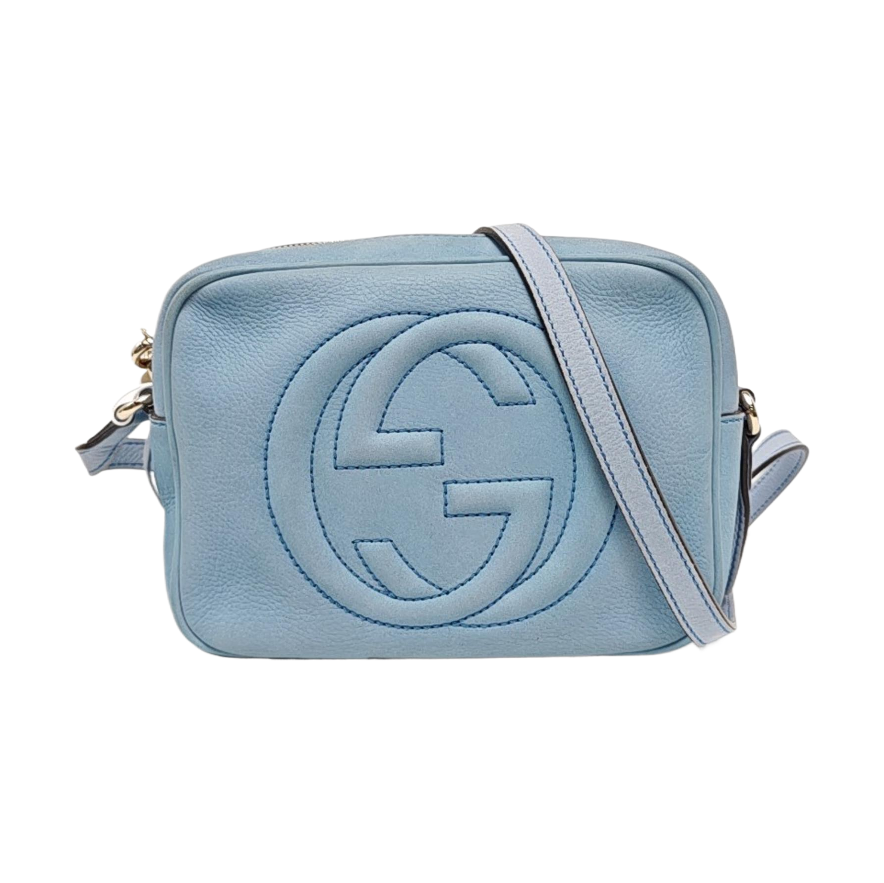 Authenticated pre-owned  Soho Small Calfskin Blue - Shoulder Bag at Looply