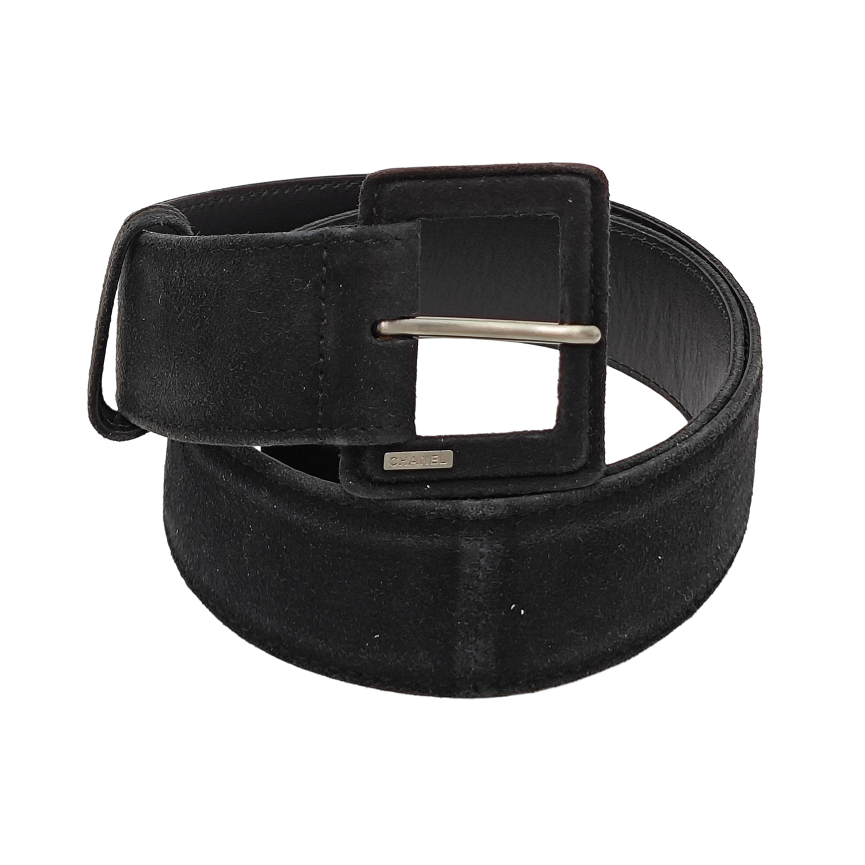 Suede Belt Black