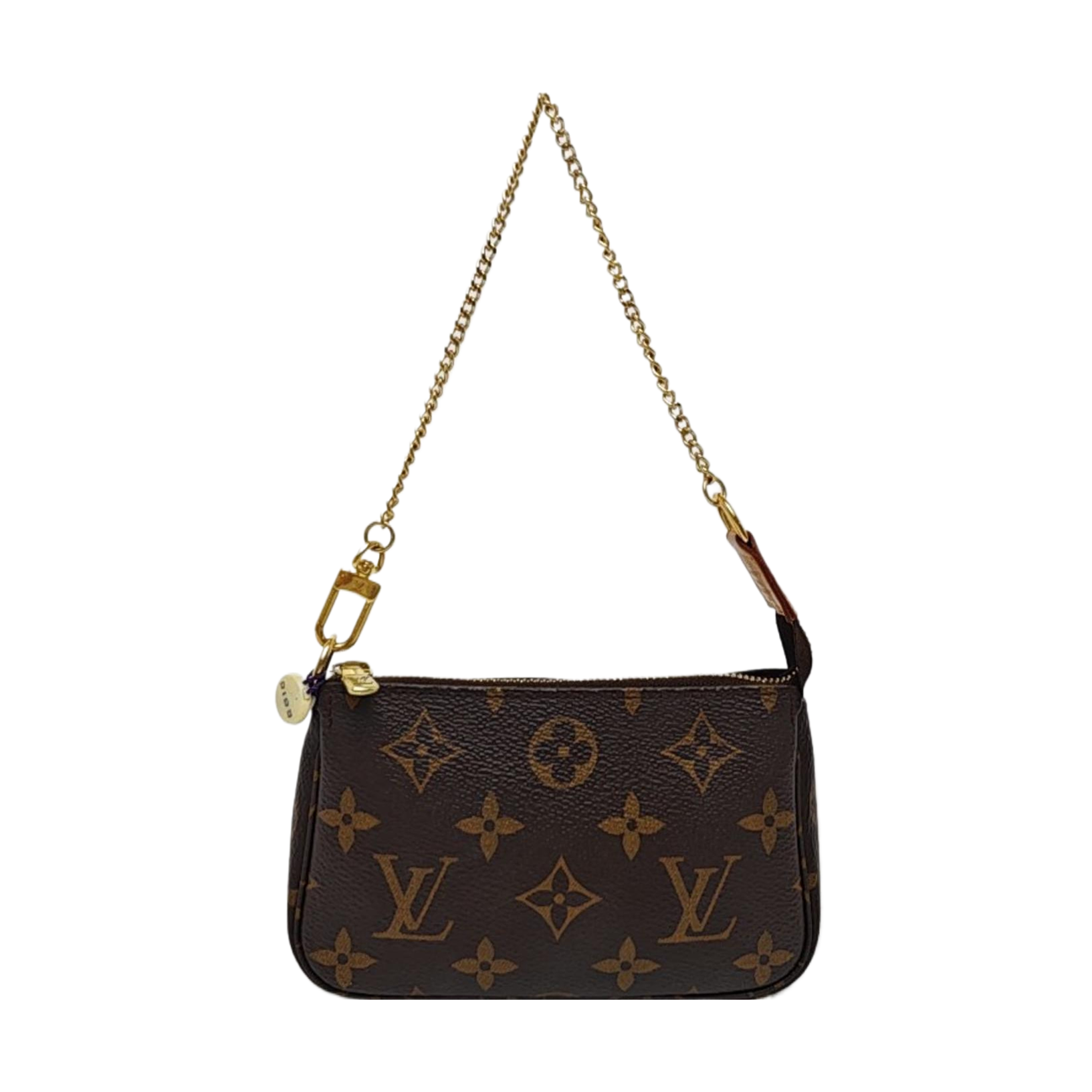 ACCESSOIRES Mini Monogram Coated Canvas Brown